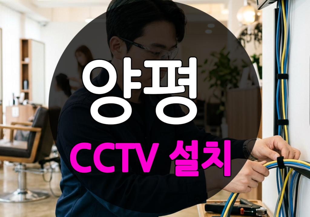 경기도 양평군 비룡리 CCTV 설치