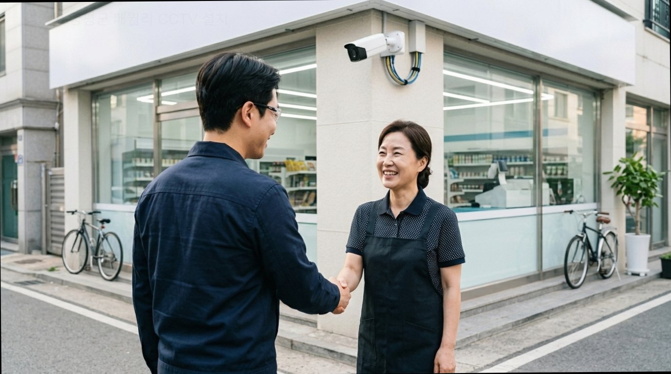 경기도 양평군 매월리 CCTV 설치 완벽한 보안 구축 후 평화로운 일상 풍경