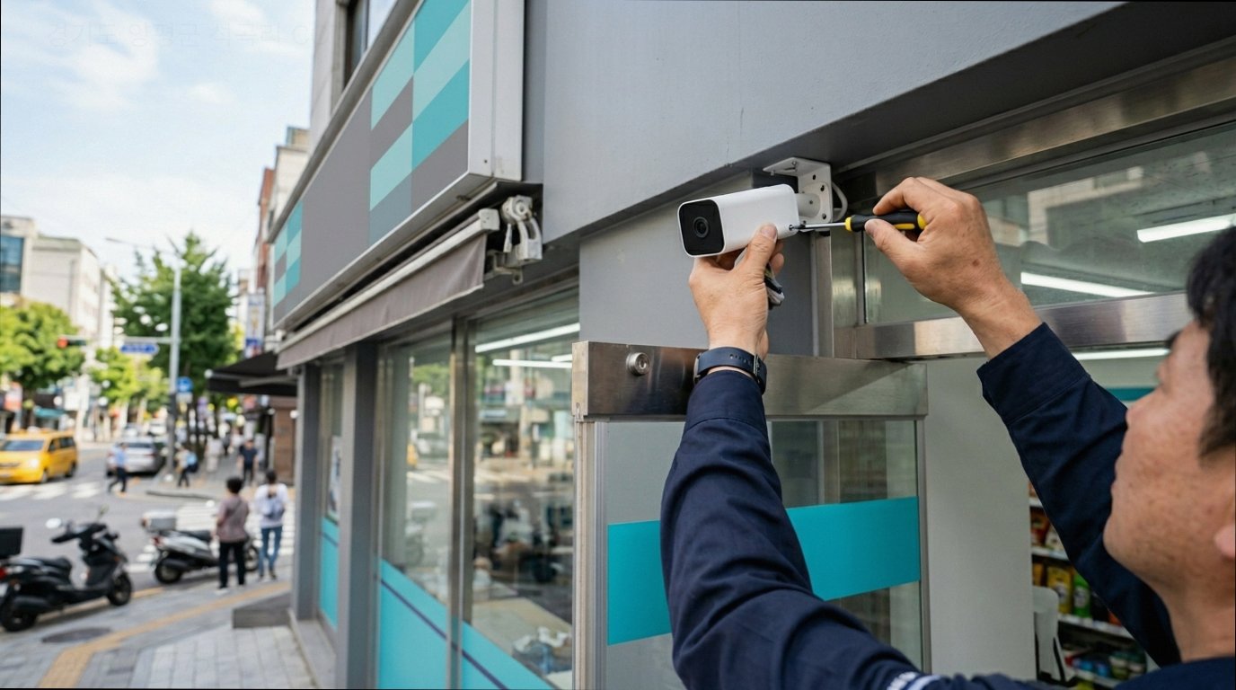 경기도 양평군 석곡리 CCTV 설치 현대 CCTV 정밀 시공 작업 현장
