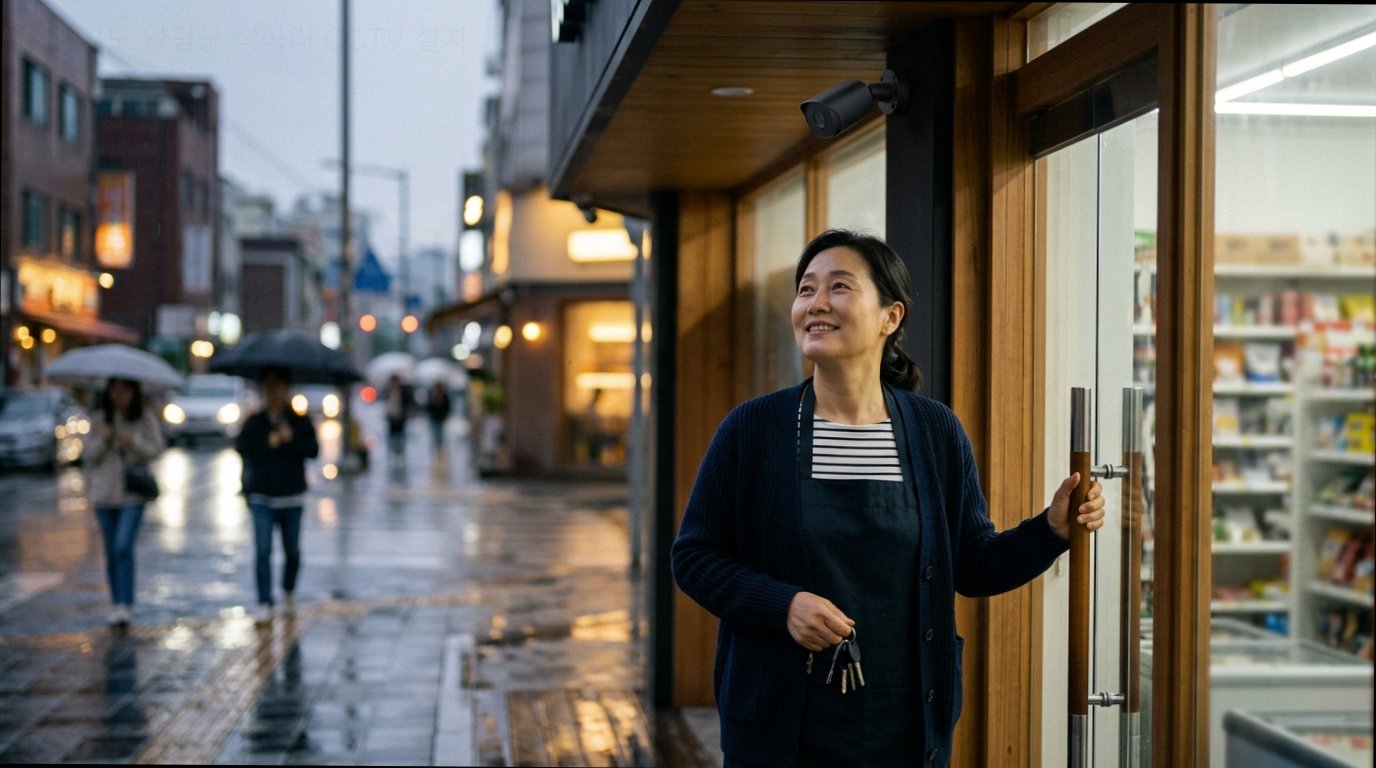 경기도 양평군 석곡리 CCTV 설치 완벽한 보안 구축 후 평화로운 일상 풍경