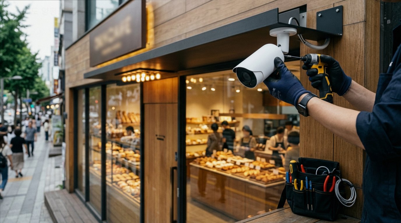경기도 양평군 신론리 CCTV 설치 현대 CCTV 정밀 시공 작업 현장