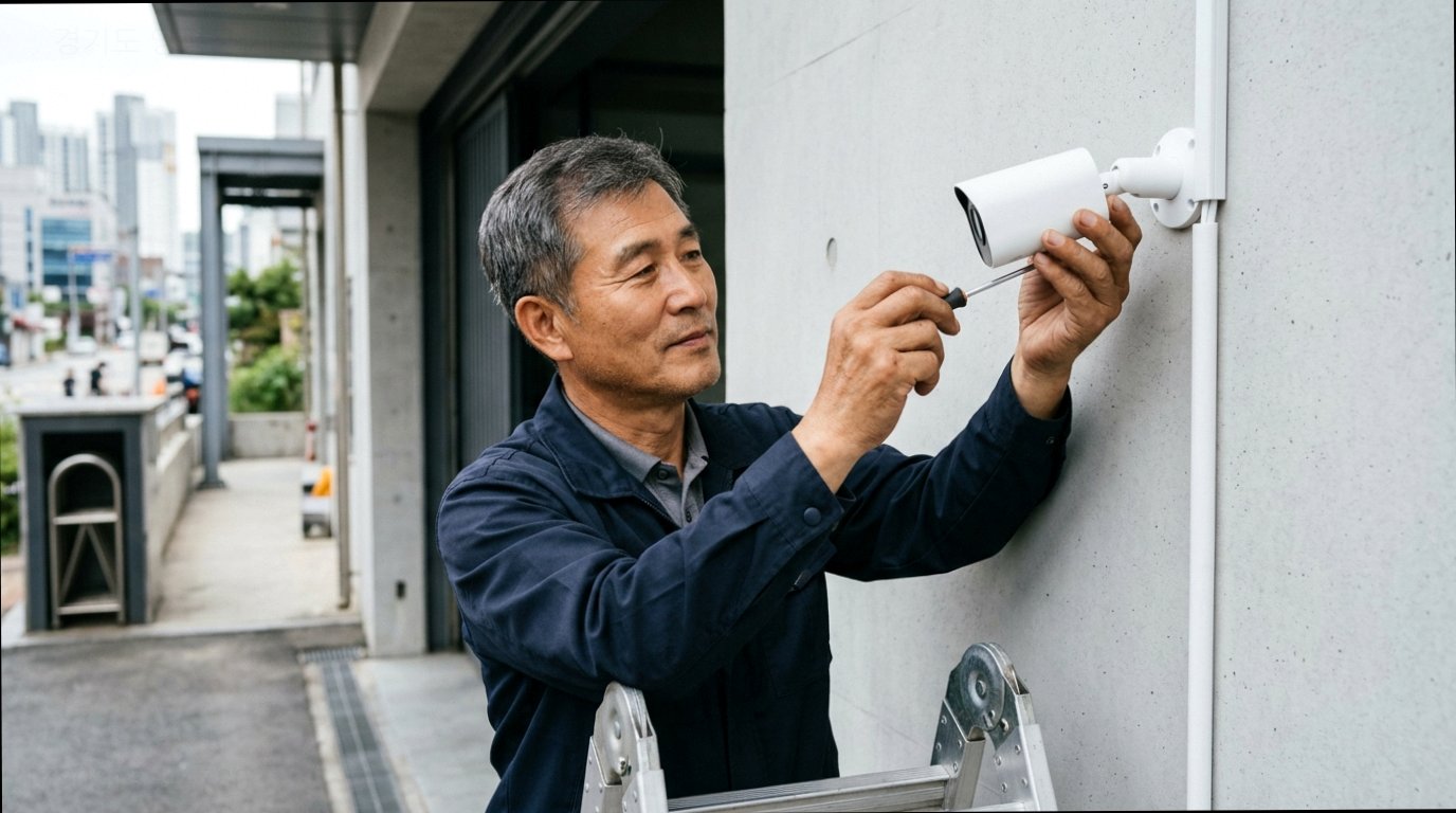 경기도 양평군 계정리 CCTV 설치 현대 CCTV 정밀 시공 작업 현장