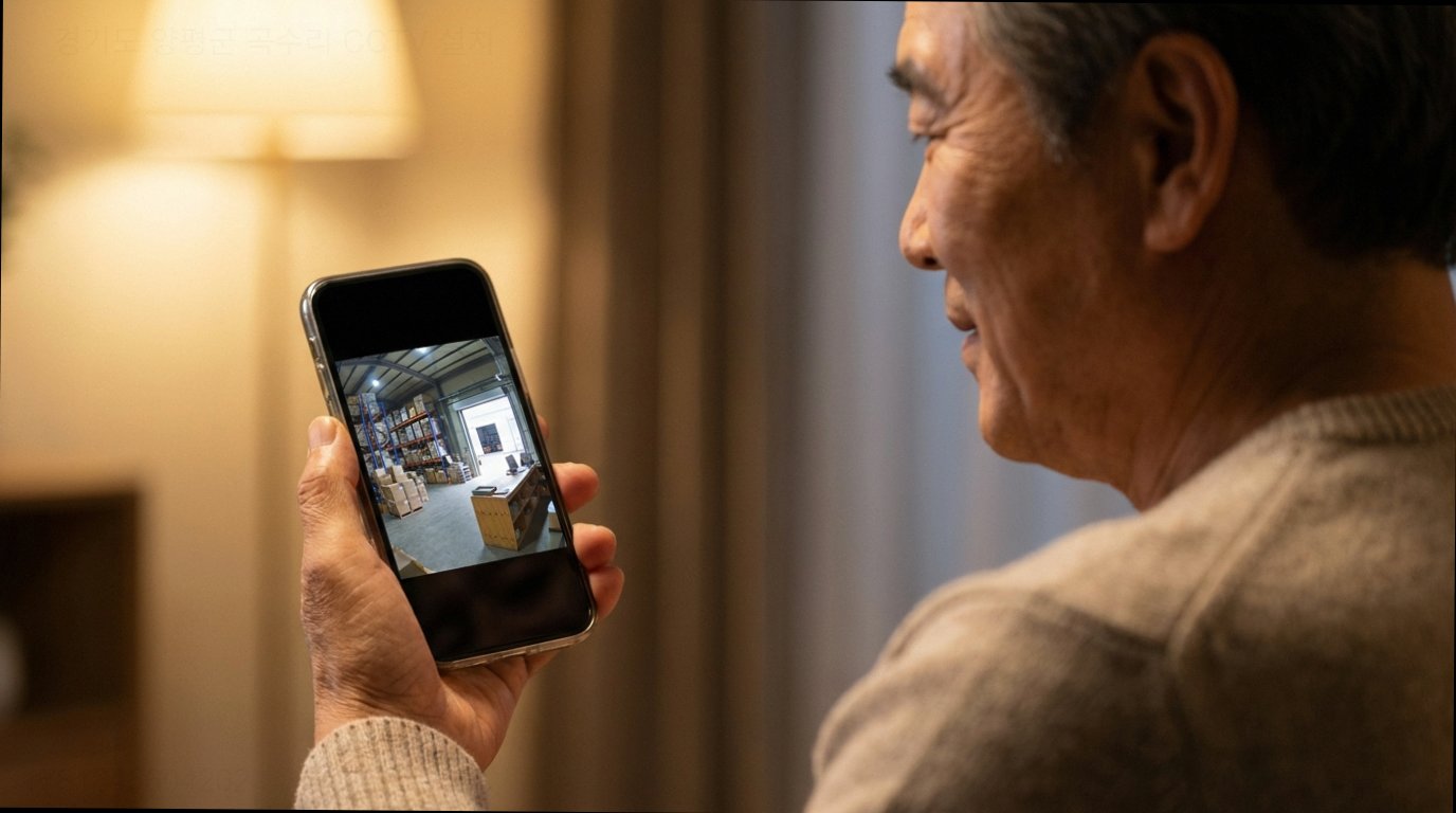 경기도 양평군 곡수리 CCTV실시간 스마트폰 실시간 영상 확인 및 안도감