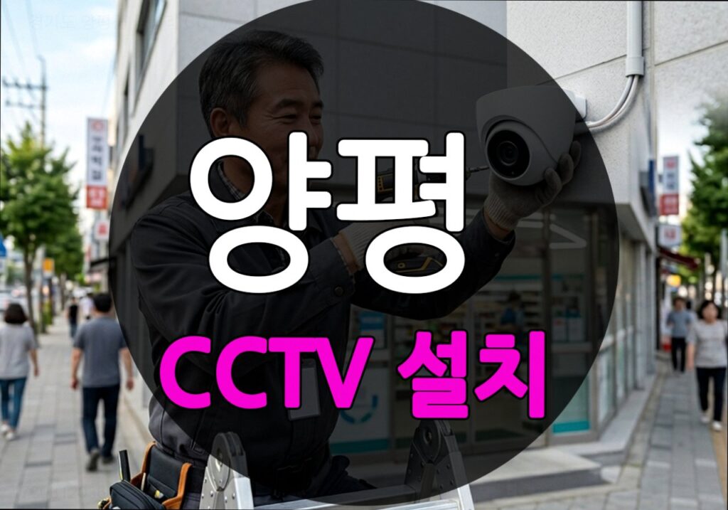 경기도 양평군 금왕리 CCTV 설치