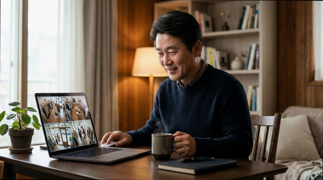 경기도 양평군 단석리 CCTV카메라 스마트폰 실시간 영상 확인 및 안도감