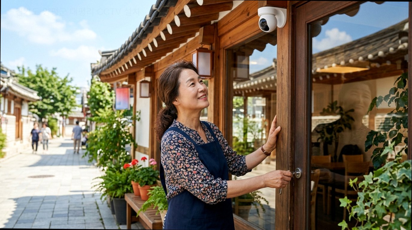 경기도 양평군 대평리 CCTV 설치 완벽한 보안 구축 후 평화로운 일상 풍경