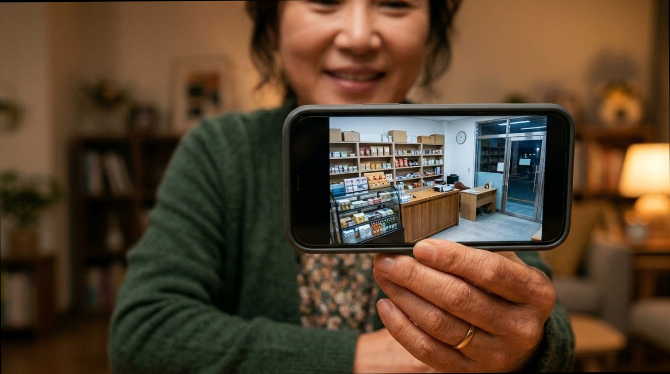 경기도 양평군 망미리 감시카메라 스마트폰 실시간 영상 확인 및 안도감