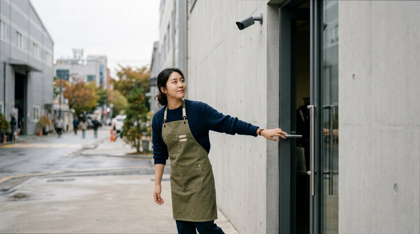 경기도 양평군 무왕리 CCTV 설치 완벽한 보안 구축 후 평화로운 일상 풍경