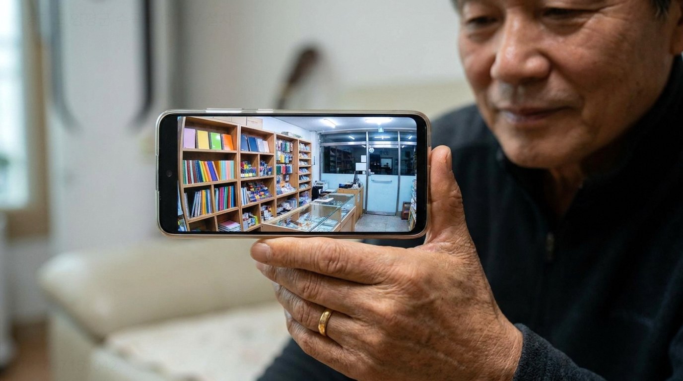 경기도 양평군 수곡리 방범 스마트폰 실시간 영상 확인 및 안도감