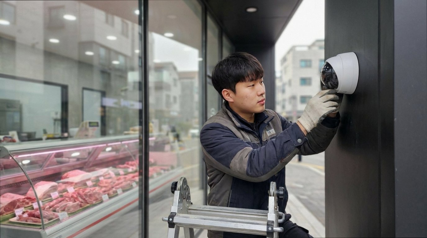 경기도 양평군 연수리 CCTV 설치 현대 CCTV 정밀 시공 작업 현장