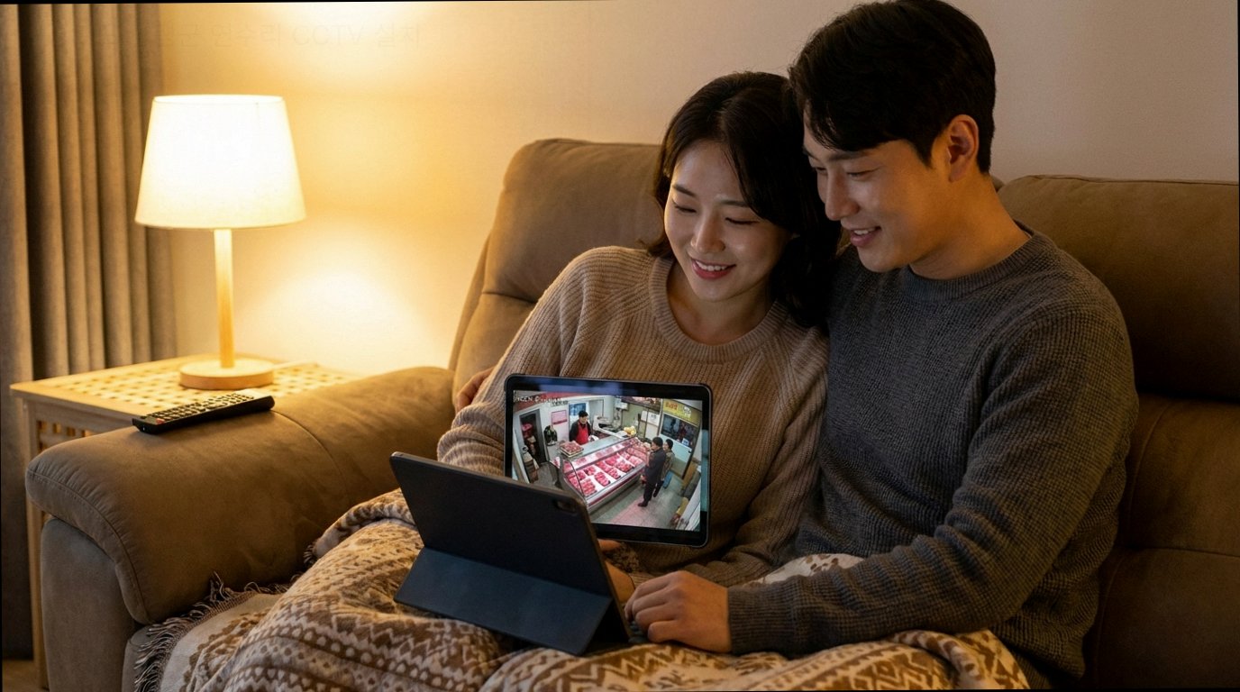 경기도 양평군 연수리 무인방범 스마트폰 실시간 영상 확인 및 안도감