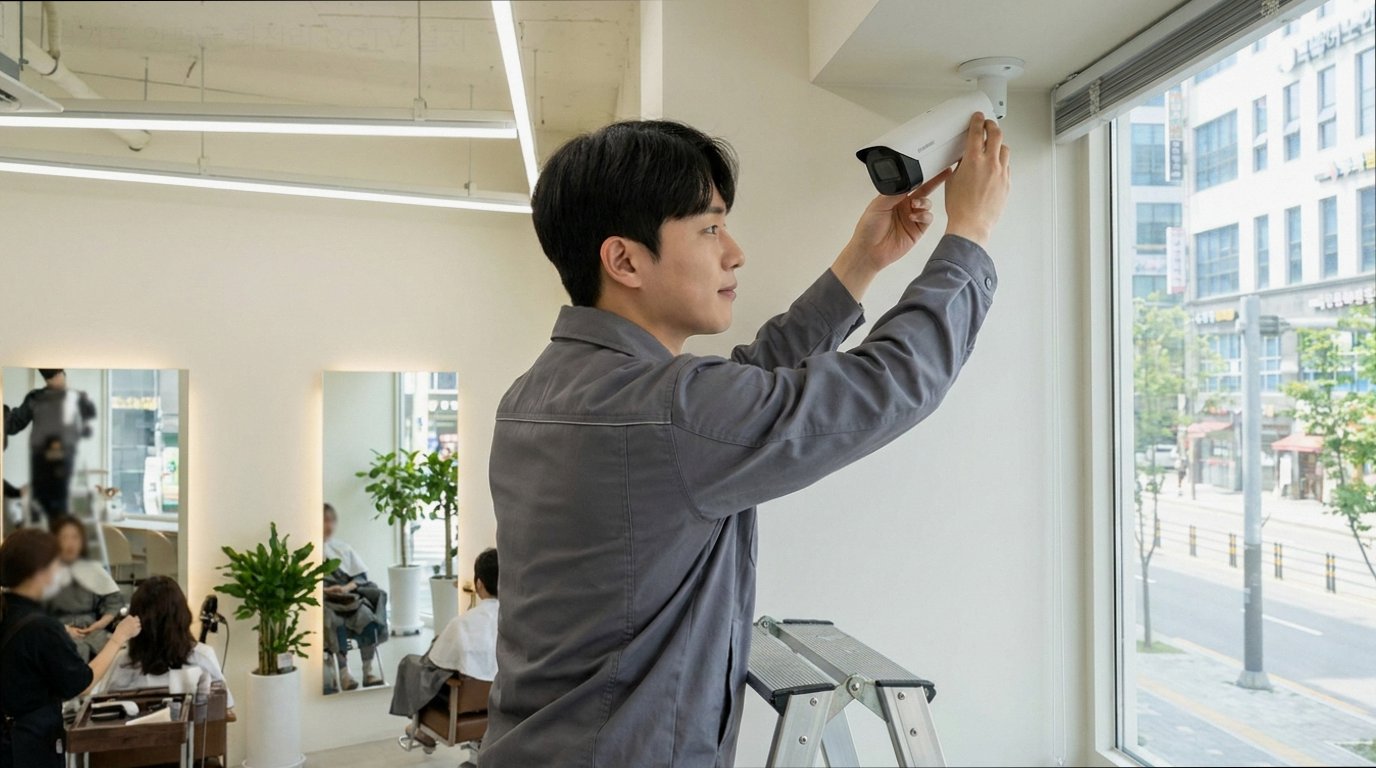 경기도 양평군 화전리 CCTV 설치 현대 CCTV 정밀 시공 작업 현장